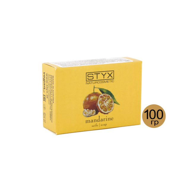 STYX Косметическое мыло с маслом мандарина, 100 г