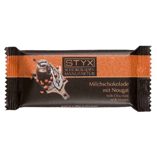 Молочный шоколад STYX с нугой