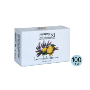 STYX Натуральное косметическое мыло "Лаванда-Лимон", 100 г